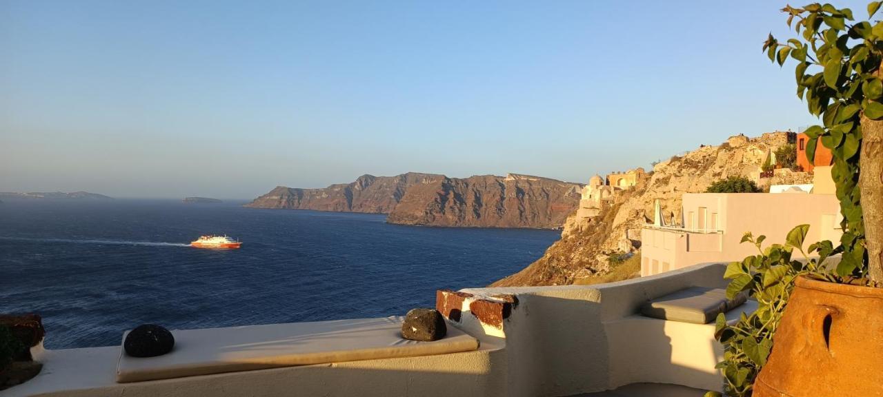 Elias Cave House 270O Caldera View Oia Lägenhet Exteriör bild