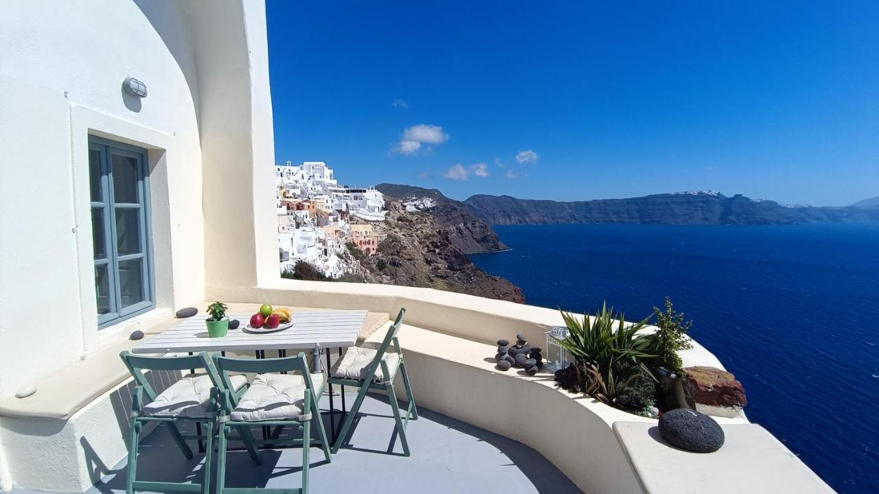 Elias Cave House 270O Caldera View Oia Lägenhet Exteriör bild