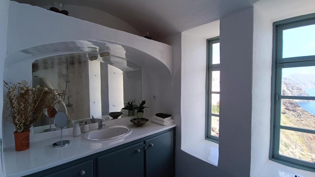 Elias Cave House 270O Caldera View Oia Lägenhet Exteriör bild